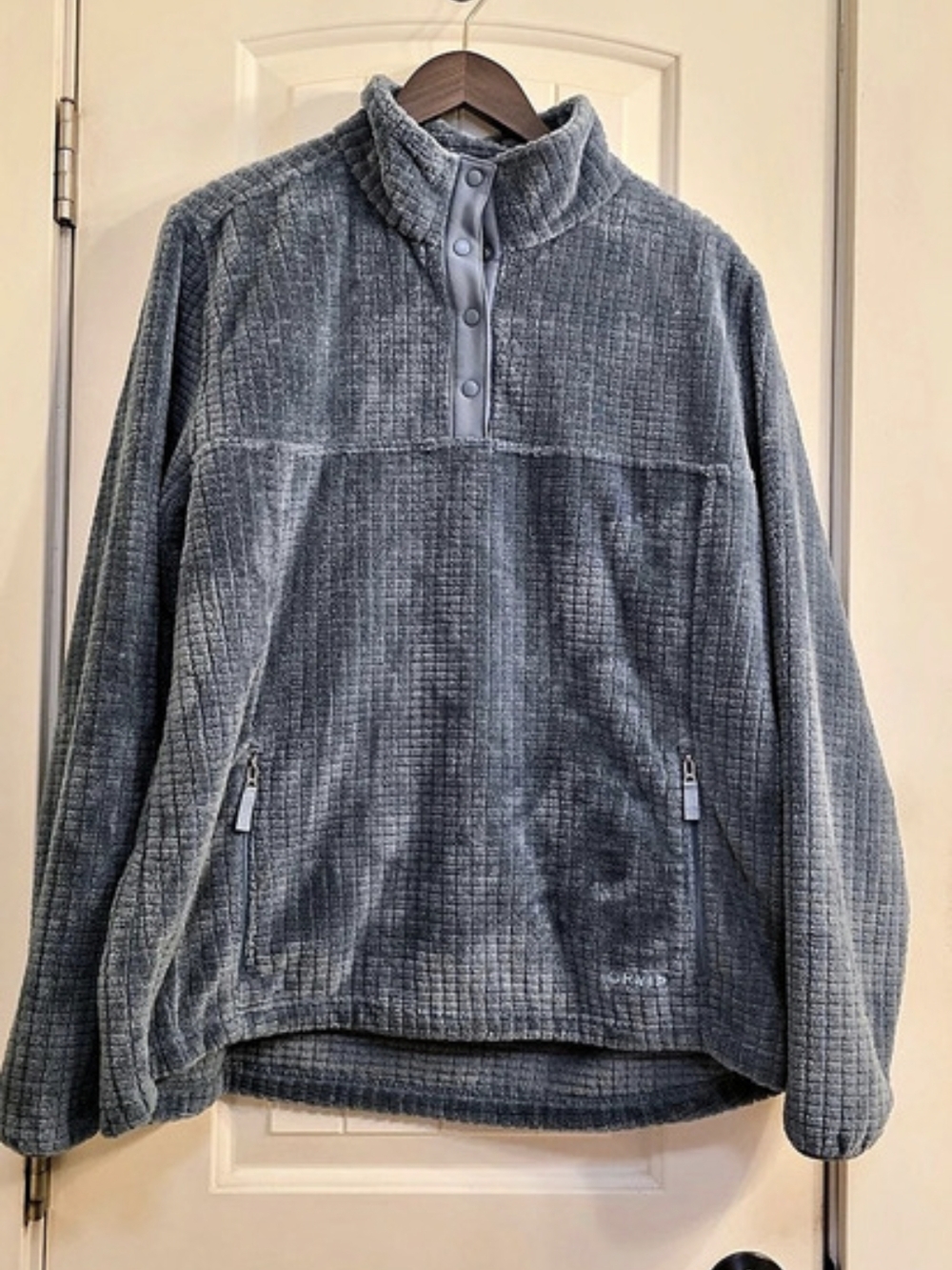 Orvis Mesa Plush Fleece Pullover Women's Size XL Like New
